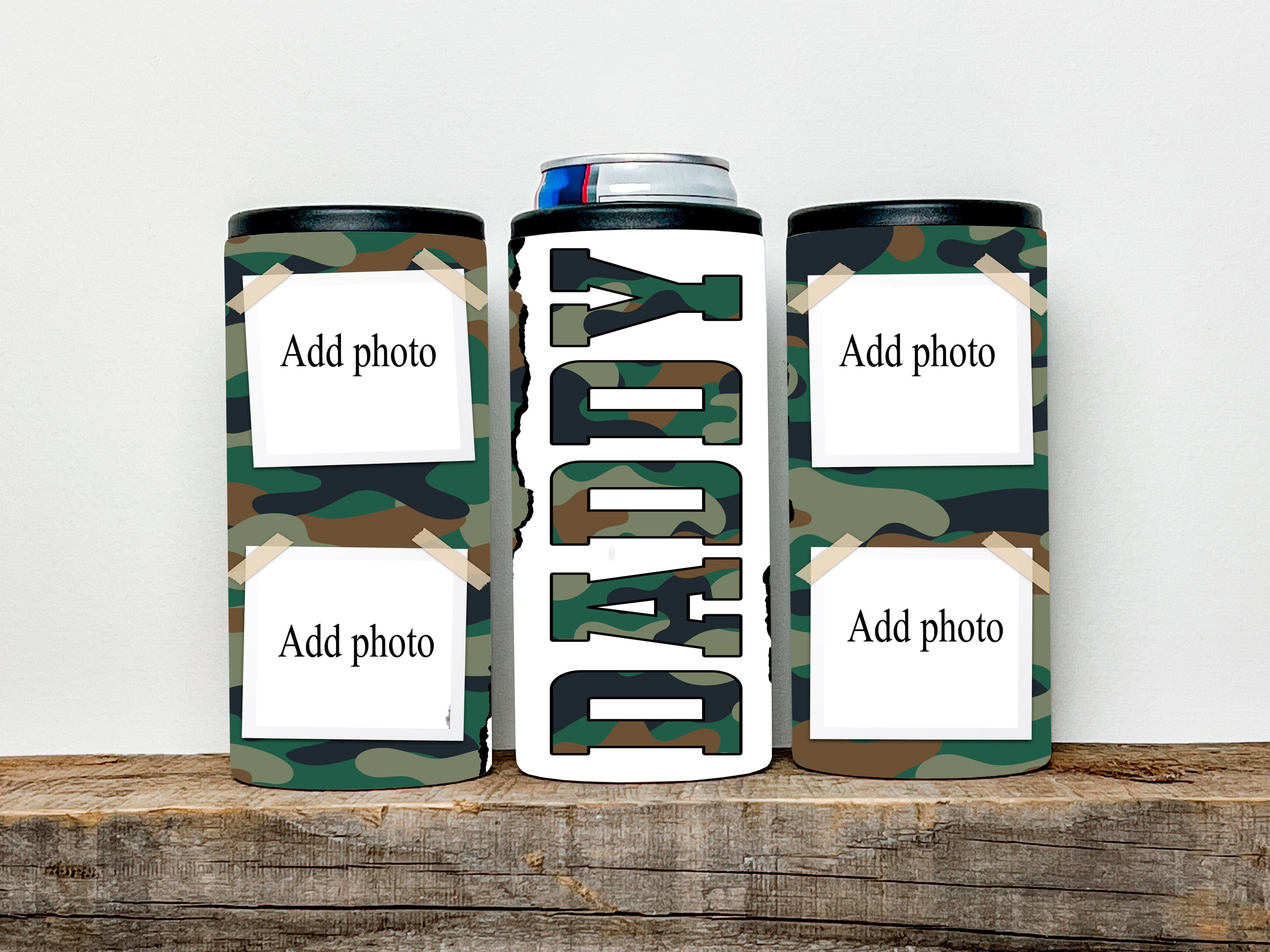 Custom photo frost buddy universal can cooler